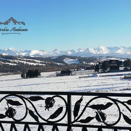 Dağ evi Dom Gorskie Ambiente Zakopane
